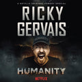 the album cover for Ricky Gervais - Humanity