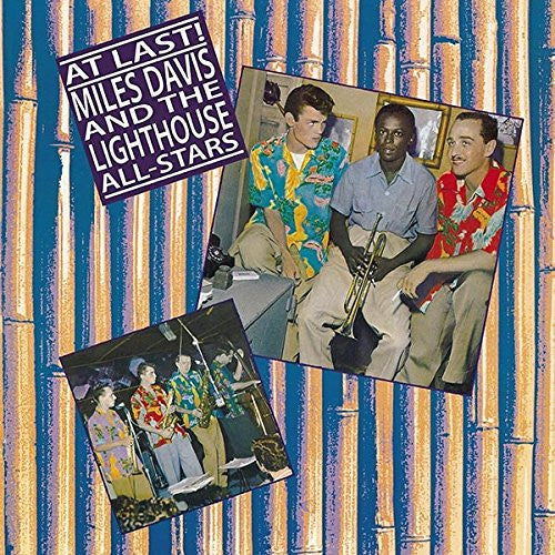 the album cover for Miles Davis & Lightouse All-Stars - At Last