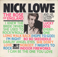 the album cover for Nick Lowe - Rose Of England