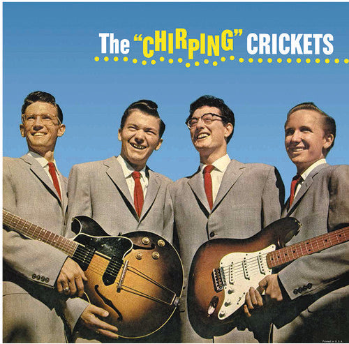 the album cover for Buddy Holly - Chirping Crickets (Tgv)