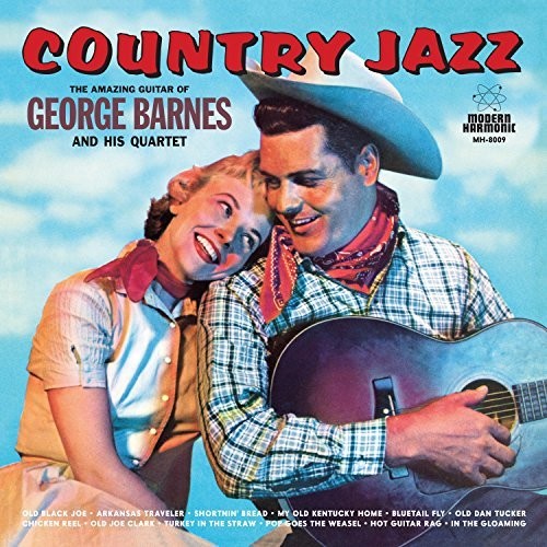 the album cover for George Barnes - Country Jazz