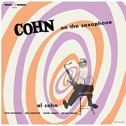 the album cover for Al Cohn - Cohn On The Saxophone