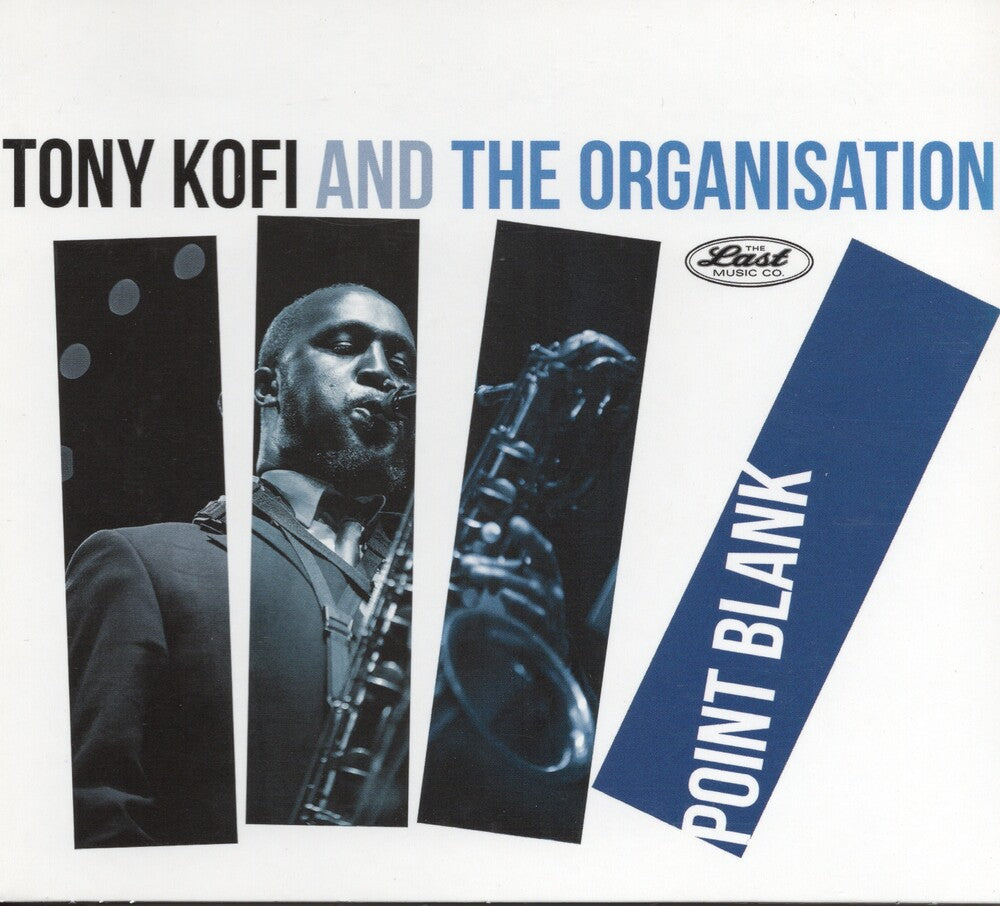 the album cover for Tony Kofi & Organisation - Point Blank