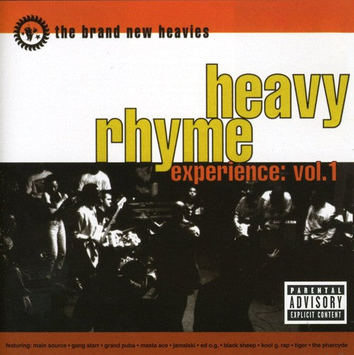 the album cover for The Brand New Heavies - Heavy Rhyme Experience, Vol. 1
