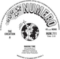 the album cover for Creation - Making Time / Making Time (Instrumental)