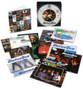 the album cover for Status Quo - The Vinyl Singles Collection 1980 - 1984 [Limited Edition 7 Inch Box Set]