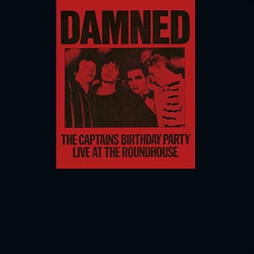the album cover for The Damned - Captains Birthday Party