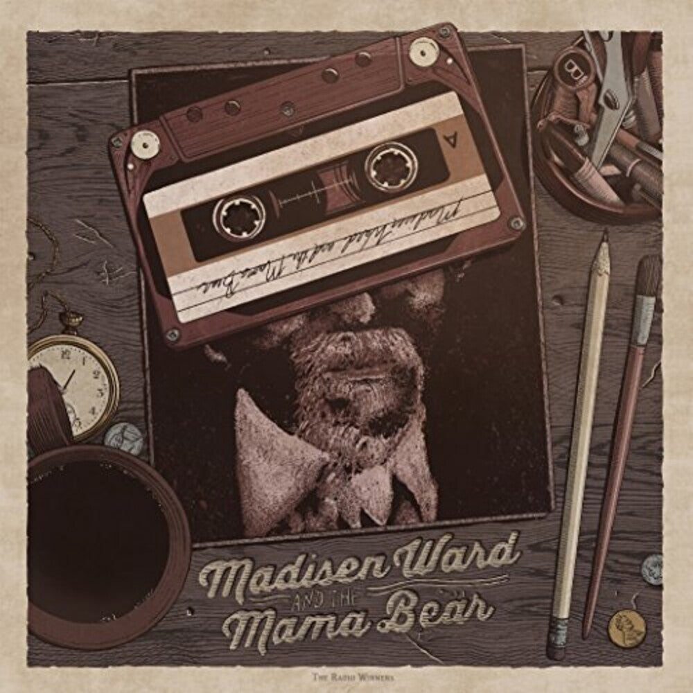 the album cover for Madisen Ward and The Mama Bear - The Radio Winners EP [Vinyl]