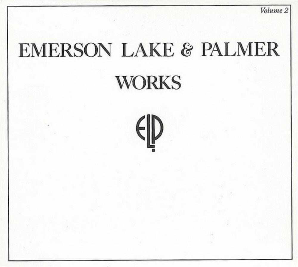 the album cover for Emerson, Lake & Palmer - Works Volume 2