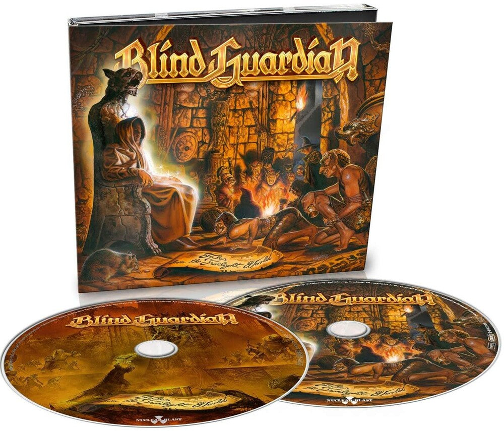 the album cover for Blind Guardian - Tales From The Twilight World (Remixed 2012 / Remastered 2018)