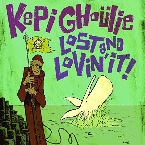 the album cover for Kepi Ghoulie - Lost & Lovin' It