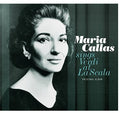 the album cover for Maria Callas - Sings Verdi At La Scala