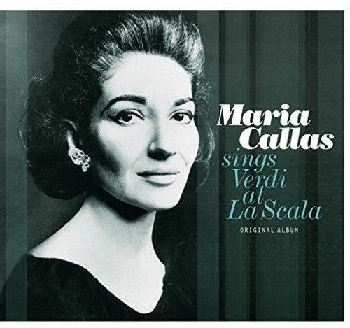 the album cover for Maria Callas - Sings Verdi At La Scala