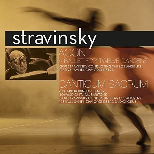 the album cover for Igor Stravinsky - Agon: Ballet For Twelve Dancers