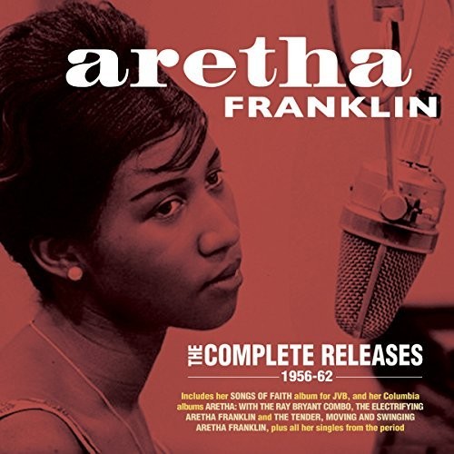 the album cover for Aretha Franklin - Complete Releases 1956-62