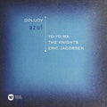 the album cover for The Knights - Golijov: Azul / Stockhausen: Tierkreis