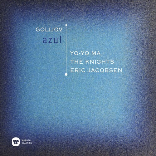 the album cover for The Knights - Golijov: Azul / Stockhausen: Tierkreis