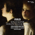 the album cover for Jean Queyras -Guihen - Vivaldi: Sonatas For Cello & Basso Continuo