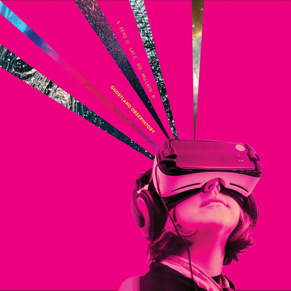 the album cover for Ghostland Observatory - See You Later Simulator [LP]