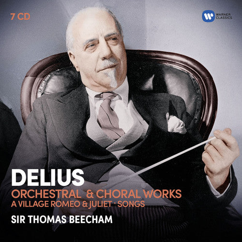 the album cover for THOMAS BEECHAM - Delius
