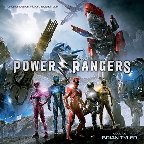 the album cover for Brian Tyler - Power Rangers (Original Motion Picture Soundtrack)