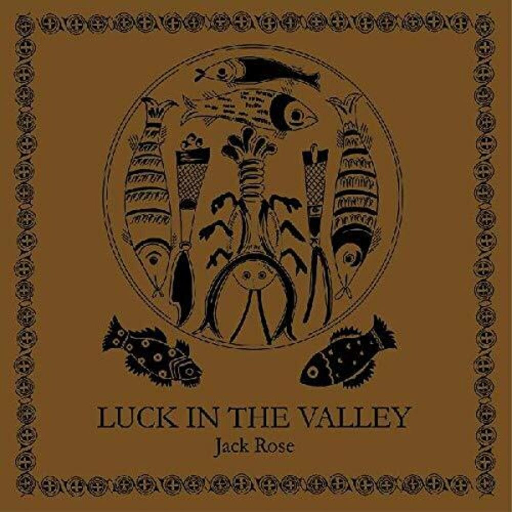 the album cover for Jack Rose - Luck In The Valley (Brwn) [Colored Vinyl]