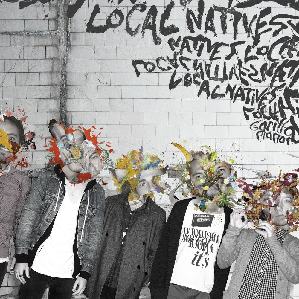 the album cover for Local Natives - Gorilla Manor [Limited Edition Pink LP]