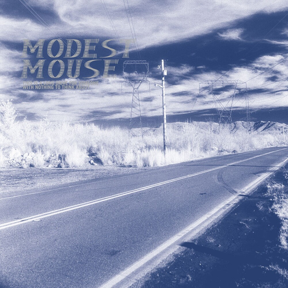 the album cover for Modest Mouse - This Is A Long Drive For Someone With Nothing to Think About [Limited Edition Pink LP]
