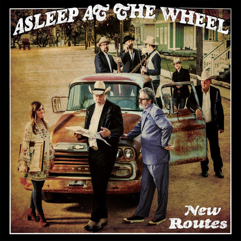 the album cover for Asleep At The Wheel - New Routes