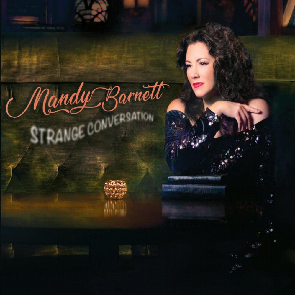 the album cover for Mandy Barnett - Strange Conversation