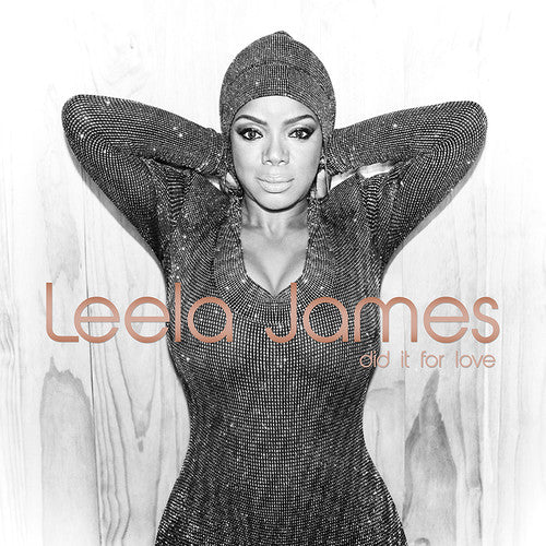 the album cover for Leela James - Did It For Love