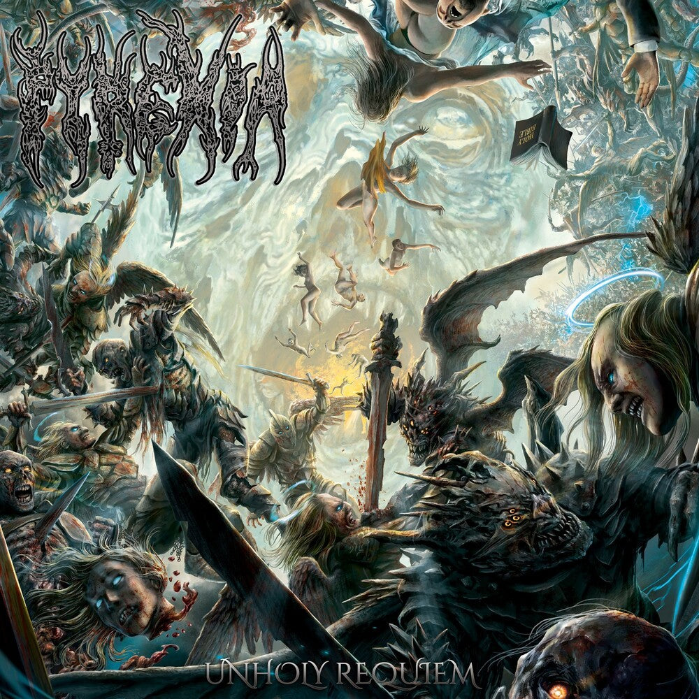 the album cover for Pyrexia - Unholy Requiem [LP]