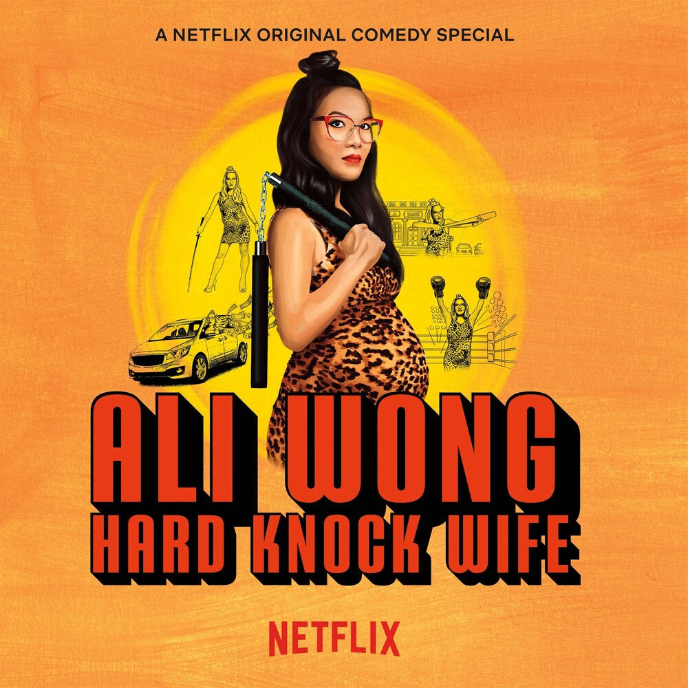 the album cover for Ali Wong - Hard Knock Wife