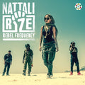 the album cover for Nattali Rize - Rebel Frequency
