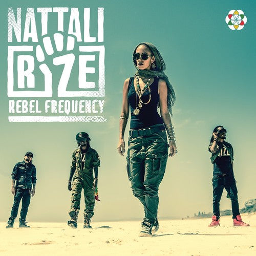 the album cover for Nattali Rize - Rebel Frequency
