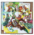 the album cover for AJJ - Ugly Spiral: Lost Works 2012-2016