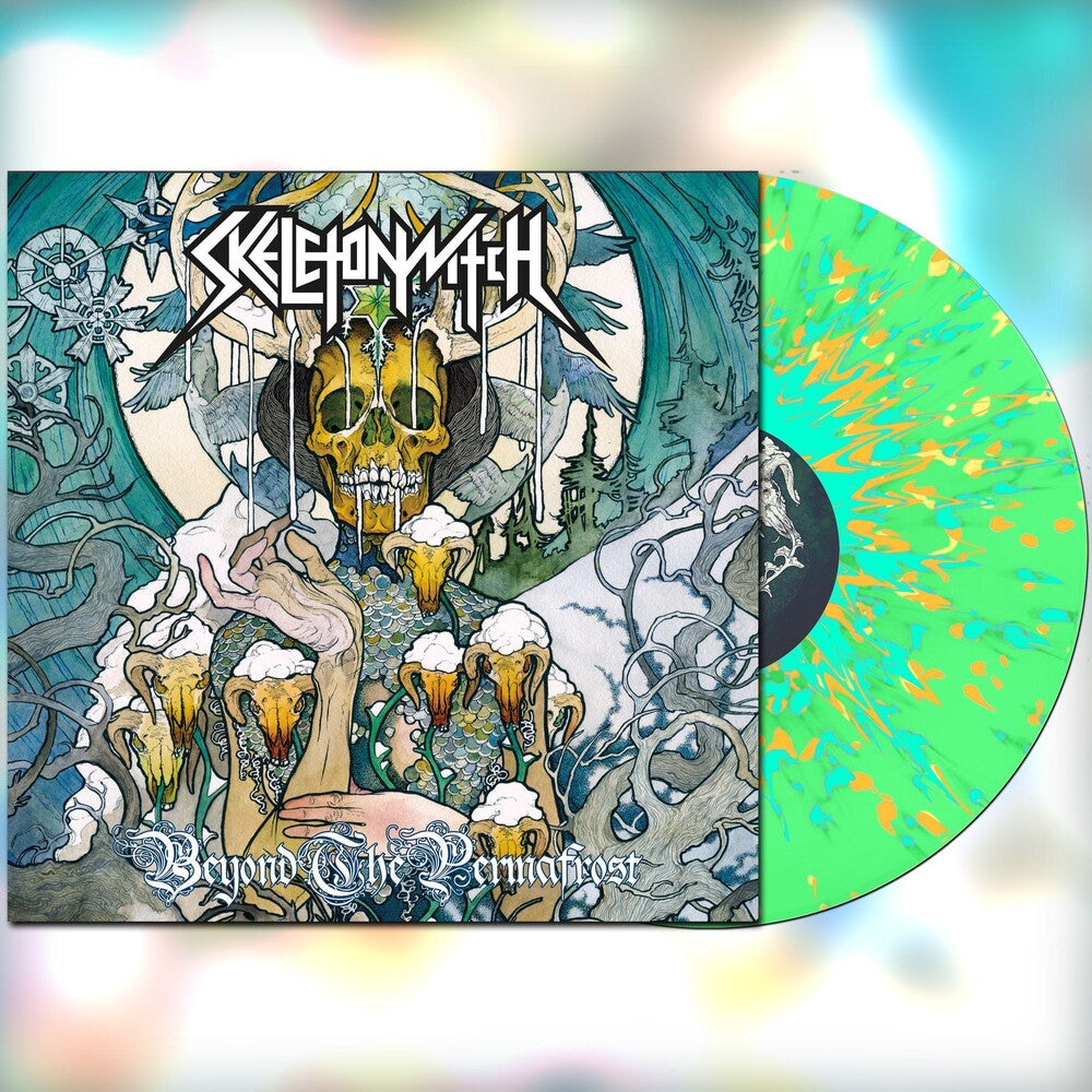 the album cover for Skeletonwitch - Beyond The Permafrost