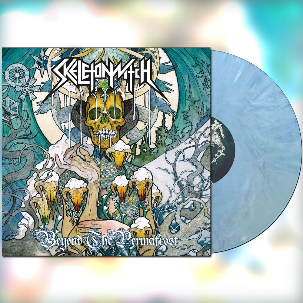 the album cover for Skeletonwitch - Beyond The Permafrost