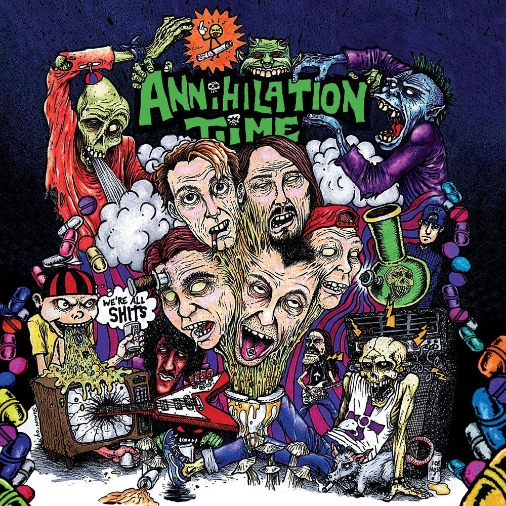 the album cover for ANNIHILATION TIME - Ii