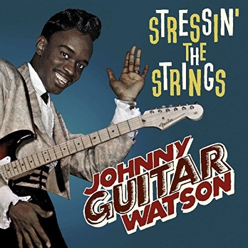 the album cover for Johnny Watson - Stressin' The Strings
