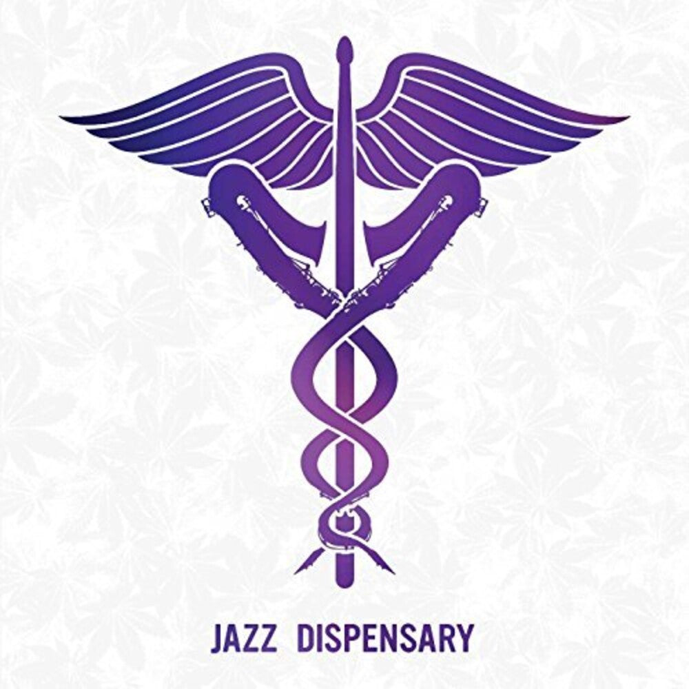 the album cover for Various Artists - Jazz Dispensary: Purple Funk [LP]