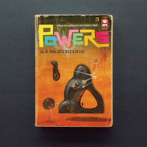 the album cover for Andy Partridge - Powers