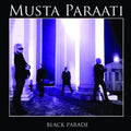 the album cover for Musta Paraati - Black Parade