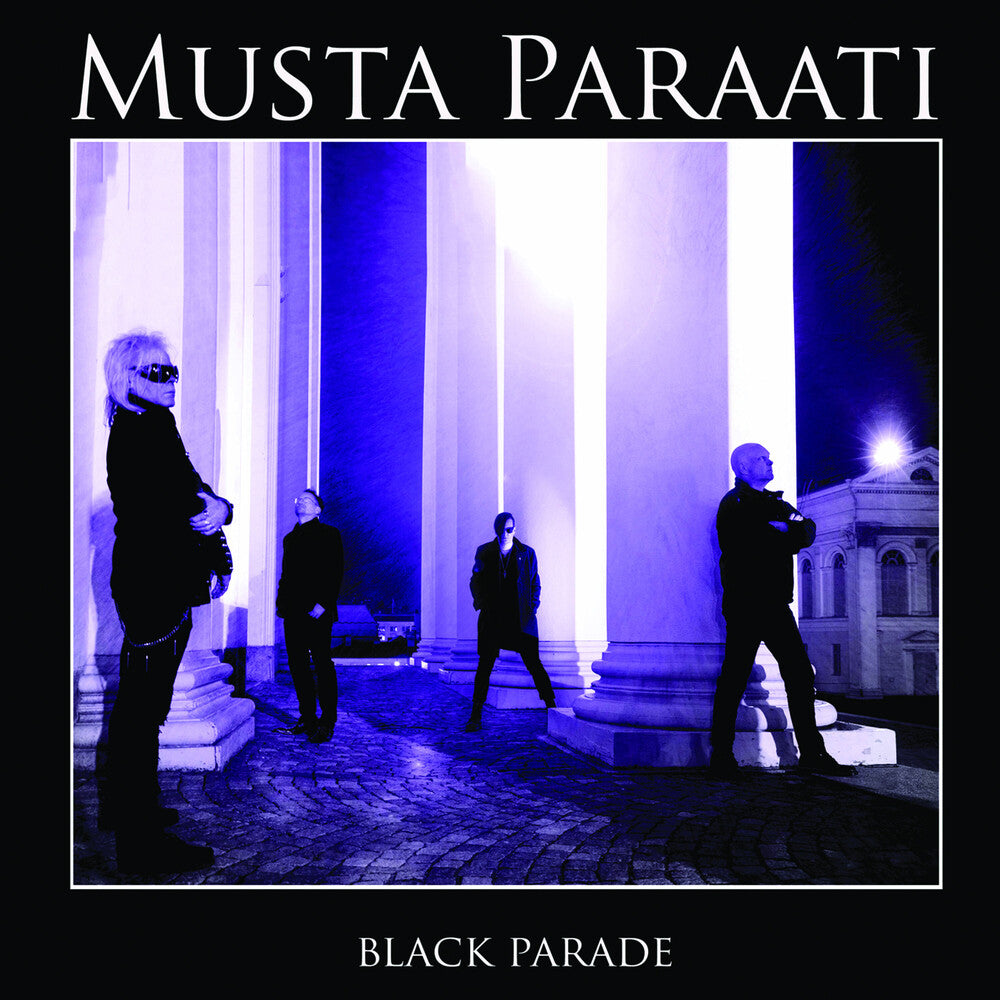 the album cover for Musta Paraati - Black Parade