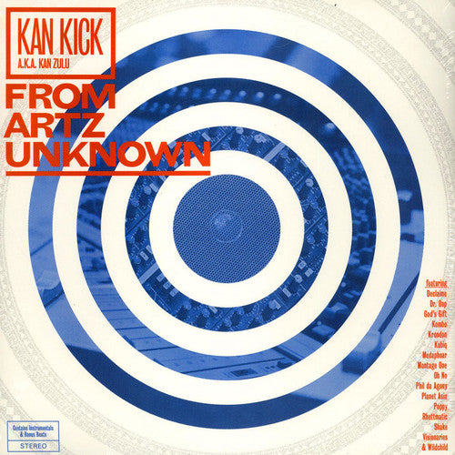 the album cover for Kankick - From Artz Unknown