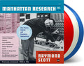 the album cover for Raymond Scott - Manhattan Research Inc. (Blue) [Limited Edition] [180 Gram] (Wht)