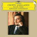 the album cover for Chopin / Zimerman - 4 Ballads / Barcarolle: Fantasie [180 Gram]