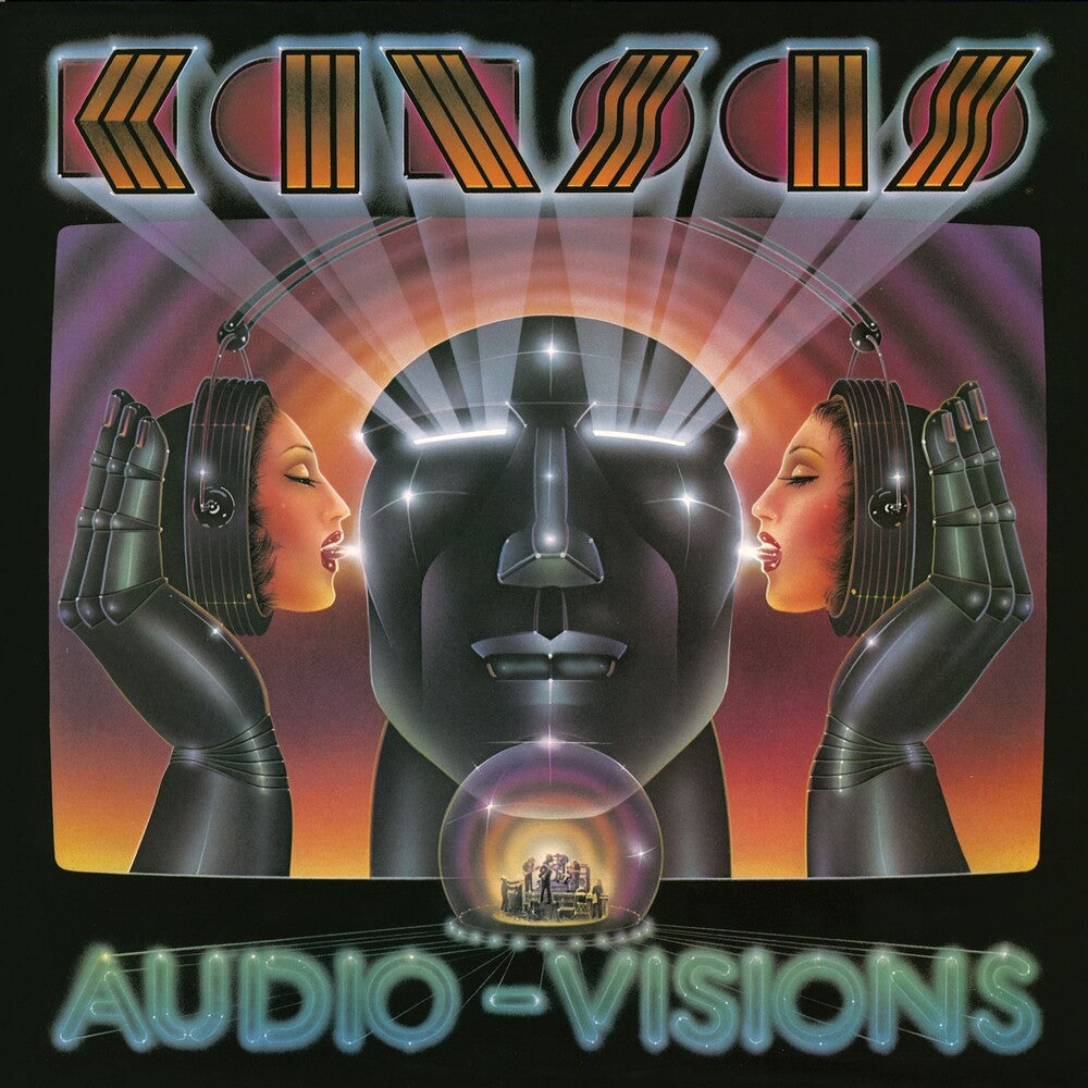 the album cover for Kansas - Audio Visions (Audp) (Gate) [Limited Edition] [180 Gram] (Post)