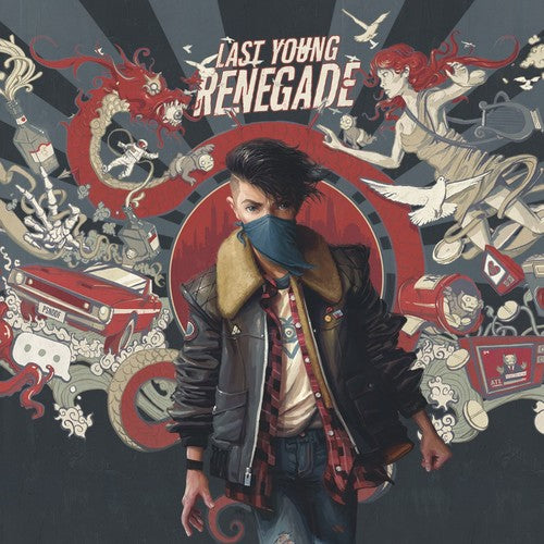 the album cover for All Time Low - Last Young Renegade