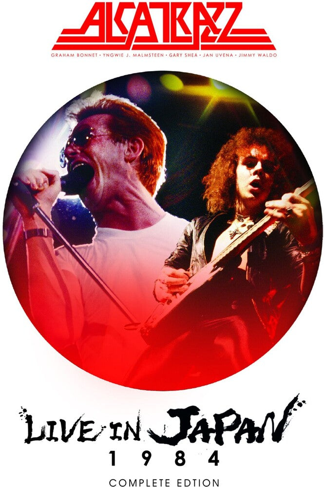 the album cover for Alcatrazz - Live In Japan 1984 - Complete Edition [3LP]